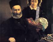 M. and Mme Auguste Manet